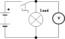 Voltmeter in an open circuit